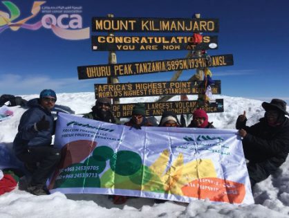 MGI Vision Chartered Accountants supports Oman Cancer Association with Kilimanjaro climb