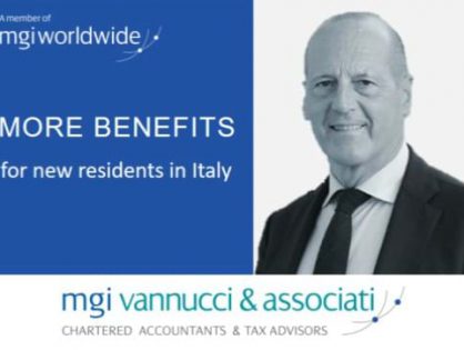 Need to know more about the new tax benefits for foreign workers who decide to live in Italy? Pierpaolo Vannucci explains
