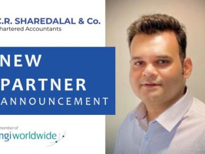 India-based member firm C.R. Sharedalal & Co. expands their top team