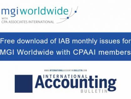 Interested in regular updates on business issues affecting accounting firms, networks and associations?