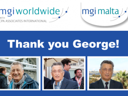 As George Farrugia from MGI Malta enters retirement, we look back fondly at over 30 years of his time as an active member of our global accountancy network