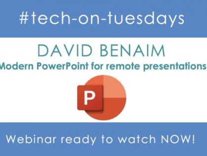 Learn how to WOW in PowerPoint For Remote Presentations: Webinar Recording Now Available!