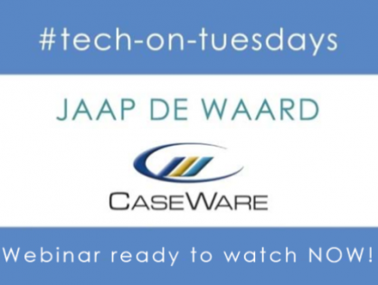 Calling all Auditors new to CaseWare! This webinar recording is for you. Learn how to optimise your workflow with Head of Business Development, Jaap de Waard – watch now!