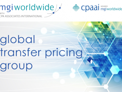 MGI Worldwide with CPAAI Global Transfer Pricing Specialist Group microsite is now live!