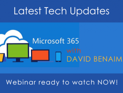 Learn all about Excel’s Power Query and other Microsoft Updates in our most recent tech webinar – ready to watch now!