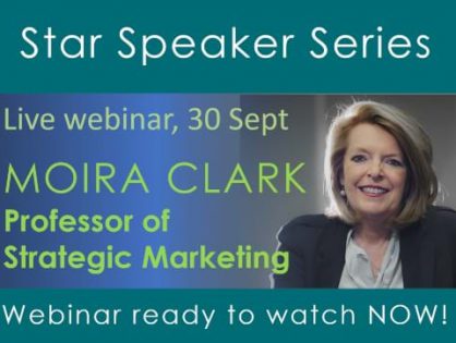 Looking to improve employee engagement in a Covid world? Interested to know why it matters? Watch our latest Star Speaker webinar with Professor Moira Clark. NOW available on demand!