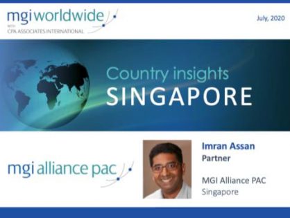 Country insights: Singapore – MGI Asia member firm shares insights on current trends and opportunities within the Singaporean accounting profession