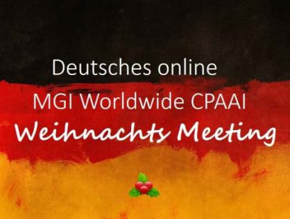 Fun, friendship, great stories and active participation characterise German member firms' online Christmas gathering