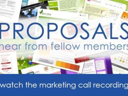 Nearly 50 MGI Worldwide CPAAI members joined last week's marketing call to talk about the structure of proposals and whether they are an important sales tool. Watch the recording NOW!