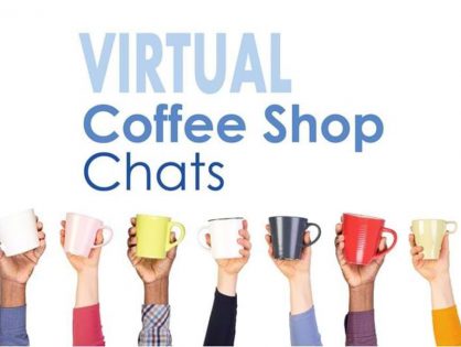 Make yourself comfortable, bring a drink and grab a biscuit! You’re invited to join our NEW Virtual Coffee Shop Chats