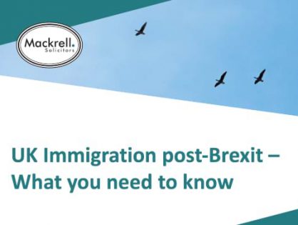 UK Immigration post-Brexit – What you need to know