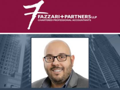 Congratulations to MGI Worldwide member firm Fazzari + Partners, Canada, as it announces the appointment of a new Partner
