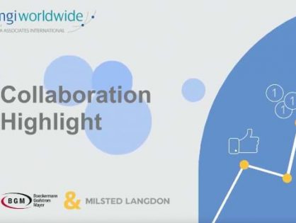 Connect Share Collaborate –  BGM and Milsted Langdon collaborate to deliver the best results quickly and efficiently