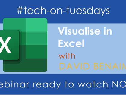 Watch our latest #tech-on-Tuesdays webinar and learn how to work magic with Excel. Webinar recording available on demand!