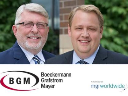 Retirement good wishes to Brad Mayer and a big welcome to Dane Boeckermann as the new MGI Worldwide Key Contact