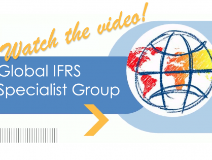 Want to know more about the Global IFRS Specialist Group? Watch a short introductory video!