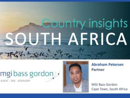 Abraham Petersen, from MGI Worldwide member firm MGI Bass Gordon, shares insights on corporate and audit failure in South Africa