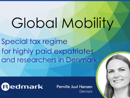 Highly paid expatriates and researchers benefit from a special tax regime in Denmark