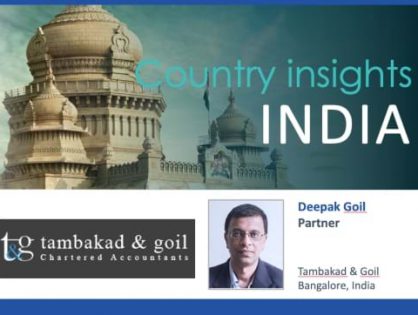MGI Worldwide member firm Tambakad & Goil shares valuable insights on the Indian accounting market and the outlook for small businesses in India