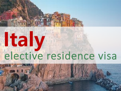 MGI Vannucci & Associati of Lucca, Italy, shares an update on the Italian Elective Residence Visa for non-EU citizens