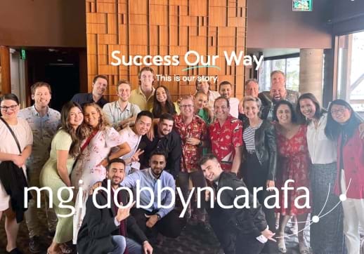 Exciting News from Melbourne, Australia as Dobbyn & Carafa become MGI Dobbyn Carafa and adopt MGI-prefix branding