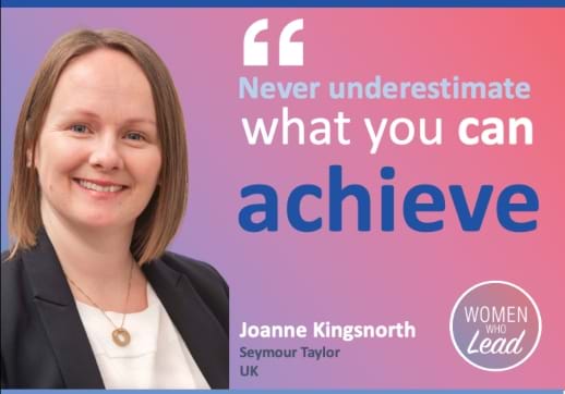 MGI Worldwide's Joanne Kingsnorth shares her valuable experience in the latest 'Words of Wisdom' from our Women Who Lead
