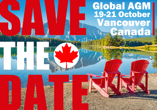 SAVE THE DATE: MGI Worldwide 2022 Global AGM 19-21 October in Vancouver, Canada!