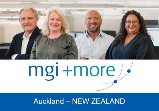 Exciting news from New Zealand! MGI Auckland joins +MORE Auckland and becomes MGI +MORE